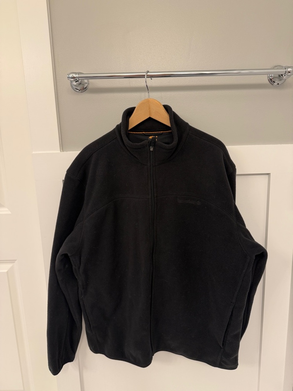 Timberland Black Full-Zip Men's Fleece Jacket